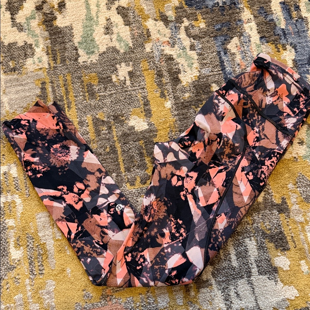 lululemon athletica Multicolor Patterned Leggings